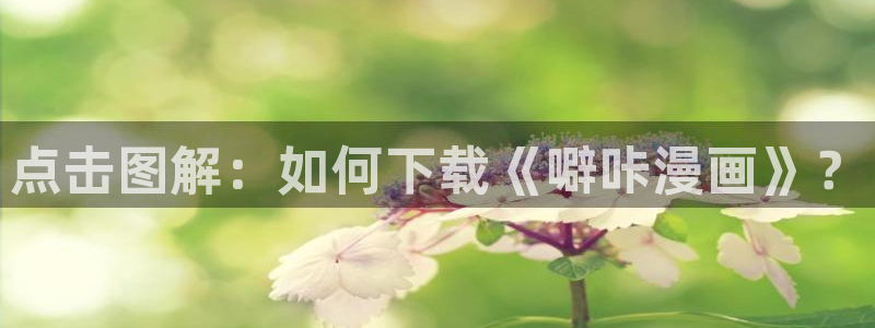 羞羞漫画无遮掩：点击图解：如何下载《噼咔漫画》？